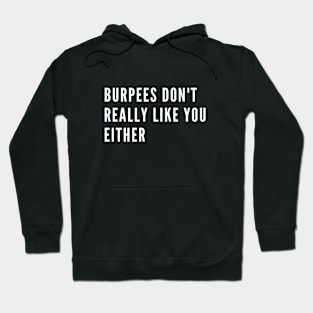 Funny gym quote Hoodie